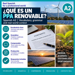¿Qué es un PPA renovable? | Spanish A2 Legal and Energy Lesson