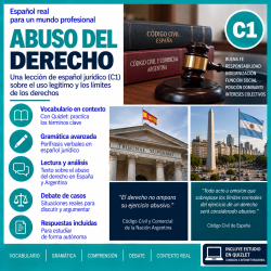 Abuso del derecho | Spanish C1 Legal Spanish Lesson with Quizlet