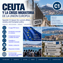 Ceuta y la crisis migratoria de la Unión Europea: lección de español C1 + respuestas (PDF)