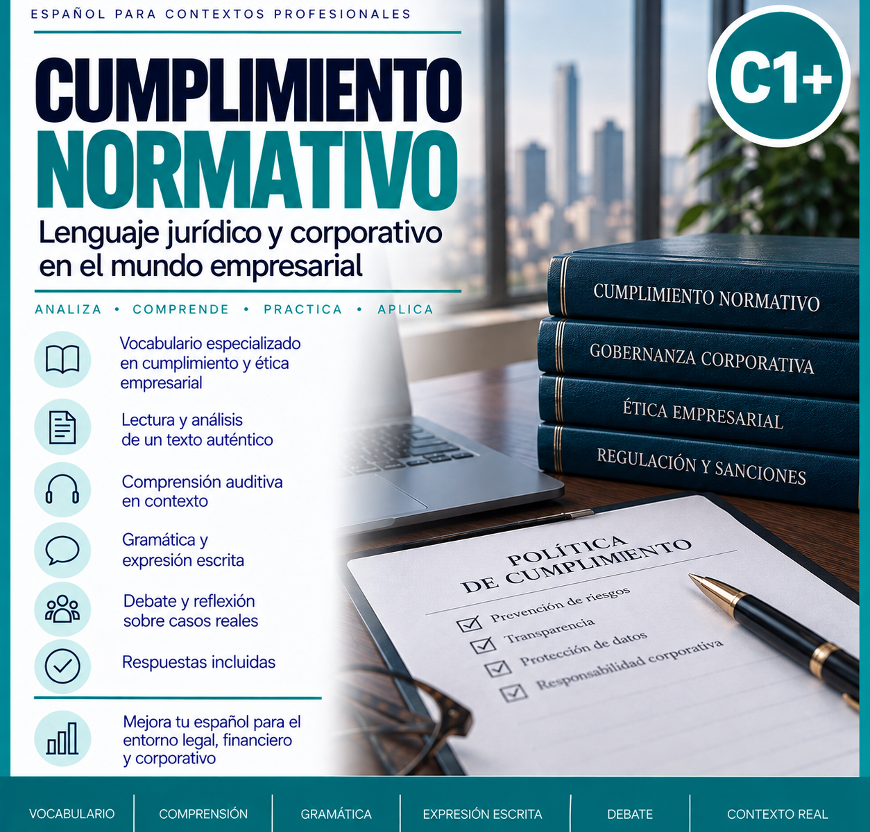 Cumplimiento normativo. Español legal y financiero C1 C2 1 ChatGPT Image Sep 16 2026 09 53 28 AM