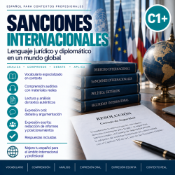 Sanciones internacionales. Español legal y diplomático C1 C2