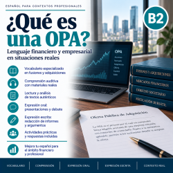 ¿Qué es una OPA? Español legal y financiero B2