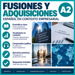 Fusiones y adquisiciones | Spanish A2 Grammar Lesson with Audio