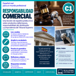 Responsabilidad comercial | Spanish C1 Legal Spanish Lesson on Product Liability