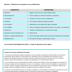 Ley aplicable al contrato de trabajo: Reglamento Roma I, español jurÃdico C1 + respuestas (PDF)