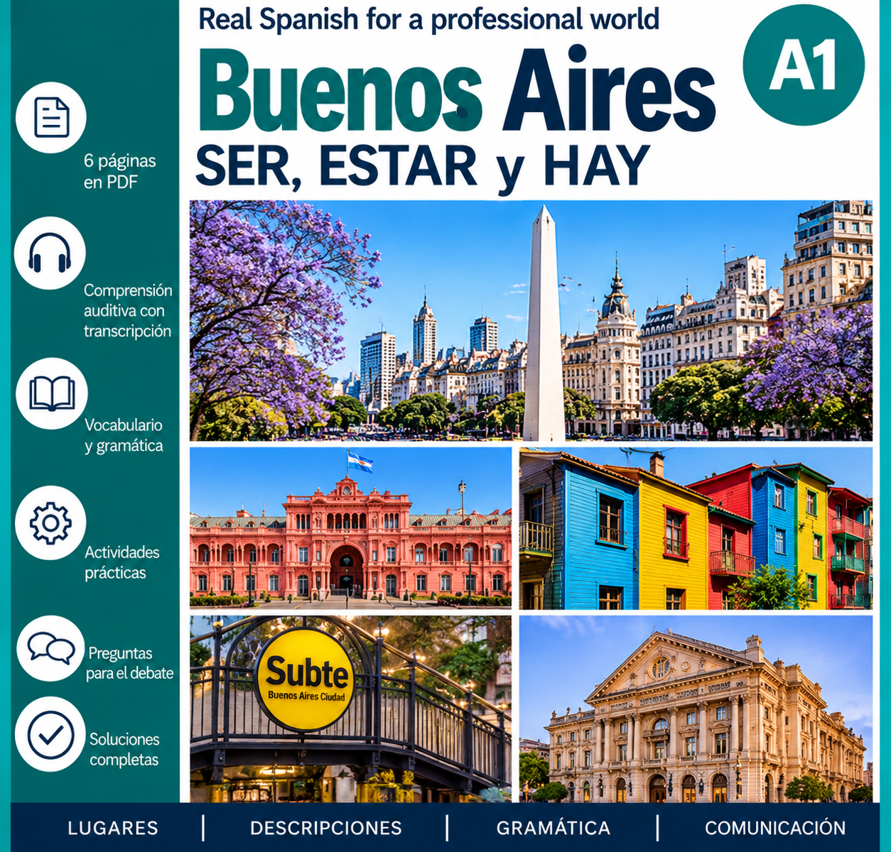 Buenos Aires Spanish A1 Lesson