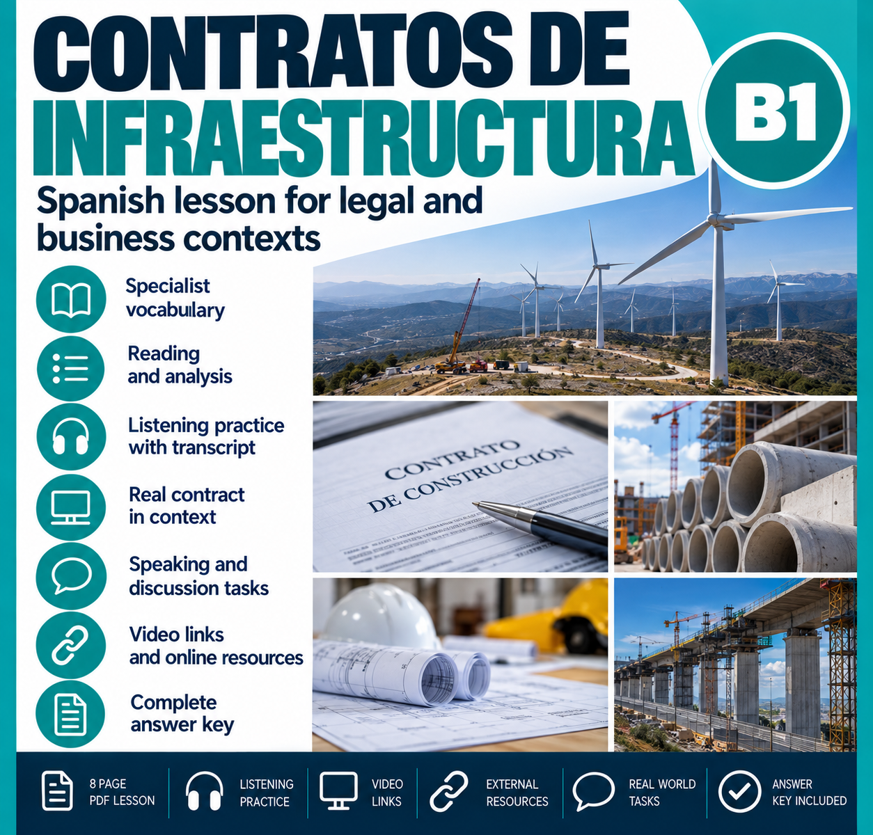 Contratos de Infraestructura Spanish Lesson
