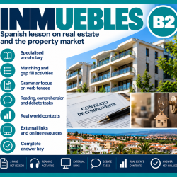 Inmuebles | Spanish B2 Lesson on Real Estate and the Property Market