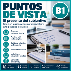 Puntos de vista | Present Subjunctive Spanish B1 Lesson