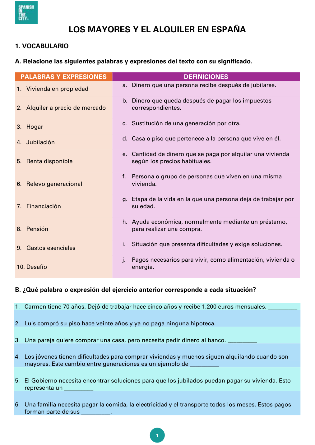 Los mayores y el alquiler en España | Spanish B1 Lesson with Vocabulary, Reading and Graph Analysis 3 Los mayores y el alquiler en España | Spanish B1 Lesson with Vocabulary, Reading and Graph Analysis - Image 2